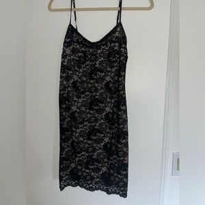 Wilfred (Aritzia) lace mini dress